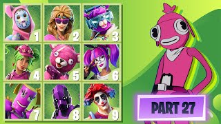 FORTNITE CHALLENGE PART 27  GUESS THE SKIN BY THE TOONA FISH STYLE [upl. by Denni]