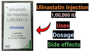 Ulinastatin for injection 100000 IU in hindi [upl. by Finny652]