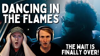 HURRY UP ALBUM  The Weeknd  Dancing In The Flames Official Music Video REACTION [upl. by Ahsyle]