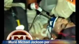 La Primera Noticia de La Muerte de Michael Jackson Español [upl. by Kiri857]