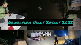 Rawalpindi night basant 2023 Night basant in rawalpindi 2023 [upl. by Acinad826]