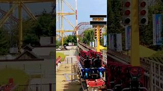 Top Thrill Dragster Cedar Point rollercoaster coffindance shorts [upl. by Eceinahs443]