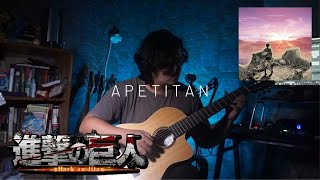 HIROYUKI SAWANO  Apetitan Fingerstyle Guitar Cover 進撃の巨人Attack on Titan OST [upl. by Edas999]