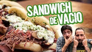 Imperdible Sandwich de Vacío en Pan Bao y Salsa Ranch  Cook amp Laucha 2x1 [upl. by Aiet]