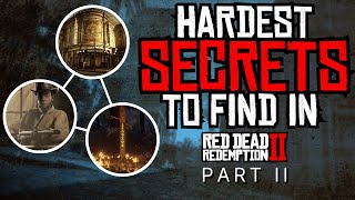 The HARDEST Secrets to find in Red Dead Redemption 2  RDR2 [upl. by Chavey]