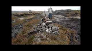 Old Glossop to Bleaklow and the B29 Superfortress crash site [upl. by Xymenes]