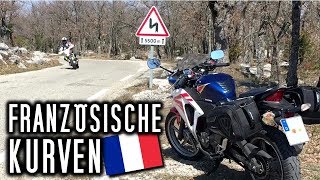 Französischer Bergpass an der Côte d’Azur SainteBaume  MotoVlog 21 [upl. by Edak]