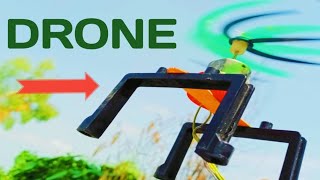 Drone Flying With DC motor  Drone Successfully flying [upl. by Tenenbaum118]