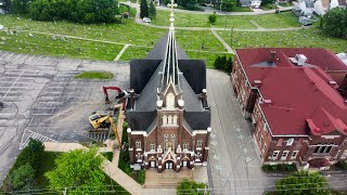 ST WENDELIN RCCHURCHAD1896 demolished 2024 [upl. by Eicram]