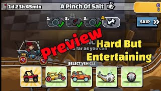 New Team Event Preview  A Pinch of Salt Hill Climb Racing 2 [upl. by Etnoj]