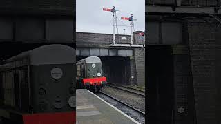 D8001 at Loughborough Central during the GCR Last Hurrah Gala greatcentralrailway [upl. by Hacissej252]