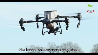 Dronezaaien winterrogge Weerselo [upl. by Nelak198]