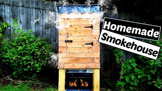 How To Make A Smoker  DIY Smokehouse [upl. by Nytsyrk]