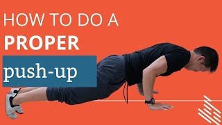 Do PushUps with Proper Form [upl. by Llertnov]