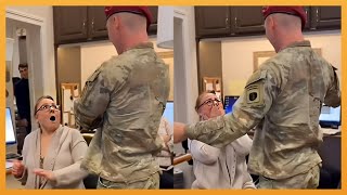 MOST EMOTIONAL SOLDIERS COMING HOME COMPILATION [upl. by Yolane913]