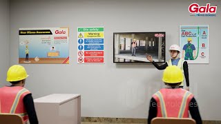 Gala  Construction Site Safety  Construction Safety 3D Animation Video [upl. by Alenas]