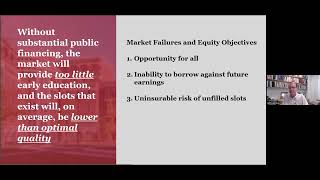 Jeffrey Liebman Director Rappaport Institute An Economic Analysis of MAs Early Education Market [upl. by Scheld]