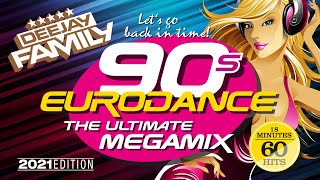 90s Eurodance  The Ultimate Megamix 2021 Edition [upl. by Nitsej597]