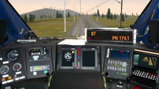 Test run TGV V150 MSTS in LGV MED [upl. by Tehc]