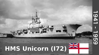 HMS Unicorn I72  Guide 367 [upl. by Lebasiairam]