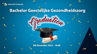 Diploma uitreiking Bachelor Geestelijke Gezondheidszorg [upl. by Komarek]