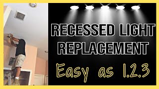 Easy Steps to Upgrade Your Recessed Lights [upl. by Chainey]