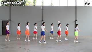 Ievan Polkka  Line Dance [upl. by Sweatt]