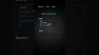 CSS Tips and Tricks How to Center a Div css coding shorts cssshorts webdesign [upl. by Hayyifas]