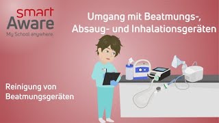 Pflege und Wartung von Geräten zur Beatmung Absaugen und Inhalation  Hygieneplan [upl. by Adiahs279]