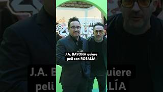 J A BAYONA quiere a ROSALÍA en su próxima película  El PreShow de LOS40 Music Awards [upl. by Azpurua666]