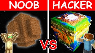 NOOB vs HACKER Jag Fuskade I Ett GIGANTISKT PLANET Build Battle [upl. by Eiramit]