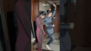 Choti behen ko sikhaya dance comedy funny [upl. by Ardnekat480]