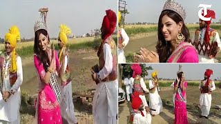 Blast from the past Harnaaz Sandhu’s celebratory dance video when she won Miss Diva Universe [upl. by Mundy]