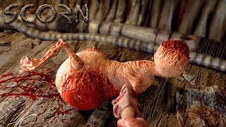 Scorn Gameplay Walkthrough Part 2 4K 60FPS No Commentary  Deep Into the Horror [upl. by Umeh]