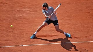 Highlights Basilashvili Makes Georgian History In Hamburg [upl. by Llebana]