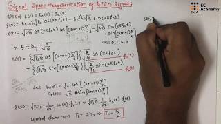 DC37 Signal space representation of QPSK signal  EC Academy [upl. by Nauqe]