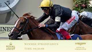 quotFrankie On Firequot  Stradivarius Wins The Gold Cup  Royal Ascot 2019 [upl. by Aikram]