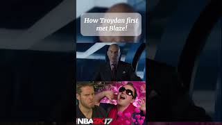 Troydan Meets Blaze for the first time  NBA 2K17 MyPark [upl. by Adley579]