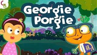 Georgie Porgie Pudding and Pie  Nursery Rhymes for Children  Kids and Baby Songs by Cuddle Berries [upl. by Canty]