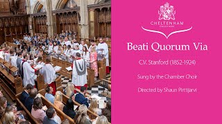 Beati Quorum Via  Stanford Chamber Choir [upl. by Annice532]