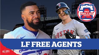 Which leftfielder free agent signing would make the most sense for the Philadelphia Phillies [upl. by Irtimed]