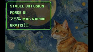 Stable Diffusion SageMaker Gratis Versión Forge UI 75 rápido [upl. by Sirroned573]