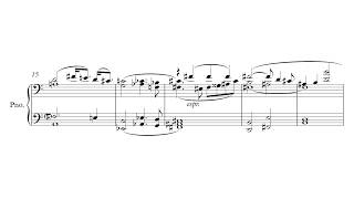 Richard Strauss  Metamorphosen 1945 extract arranged for piano [upl. by Charissa392]