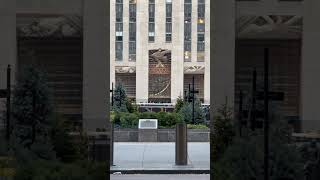 NYC Rockefeller Center nyc 30rock newyorkcity rockefellercenter christmas christmastree usa [upl. by Trovillion]