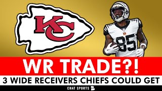 Chiefs Trade Rumors 3 BIGNAME Wide Receivers Kansas City Could Trade For Led By Tee Higgins [upl. by Poole307]