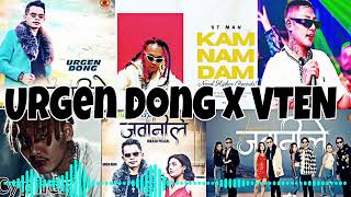 2024 NEPALI MIX  URGEN DONG X VTEN NEW MASHUP SONG [upl. by Cadmar]