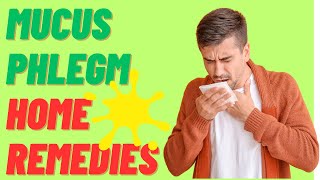 Home Remedies to Clear Mucus and Phlegm  Chest Infection  Cough [upl. by Kneeland248]