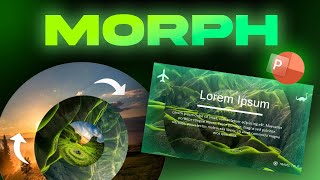 💞 PowerPoint MORPH TRANSITION Tutorial 💞  Free Slides 🔥 [upl. by Aehsila]