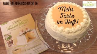 EINFACH HAUSGEMACHT  die unwiderstehliche Eierlikörtorte mit Mohn [upl. by Gothar]