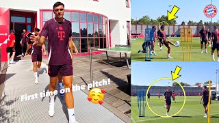 Joao Palhinha First Training Ever Training Session With FC Bayern Munich [upl. by Morse596]